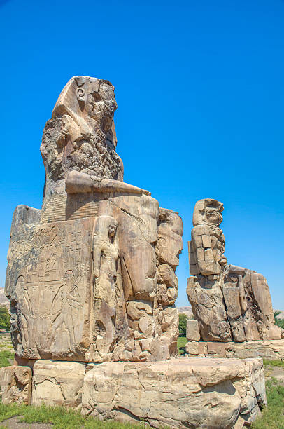 istock The Colossi of Memnon, Luxor, Egypt 544797604