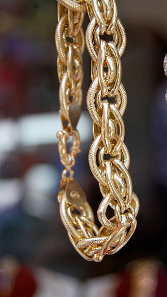 istock fragment of a gold  chain  necklace 544797718
