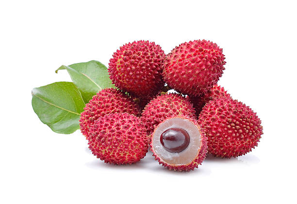 istock Lychees isolated on white background 544803212