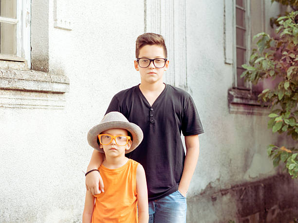 Older brother and younger brother