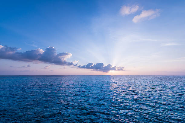 istock Maldives,  sunset over the ocean 544804842