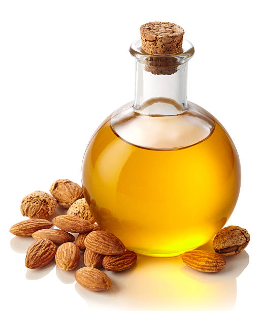 istock Almond oil and almonds 544805862