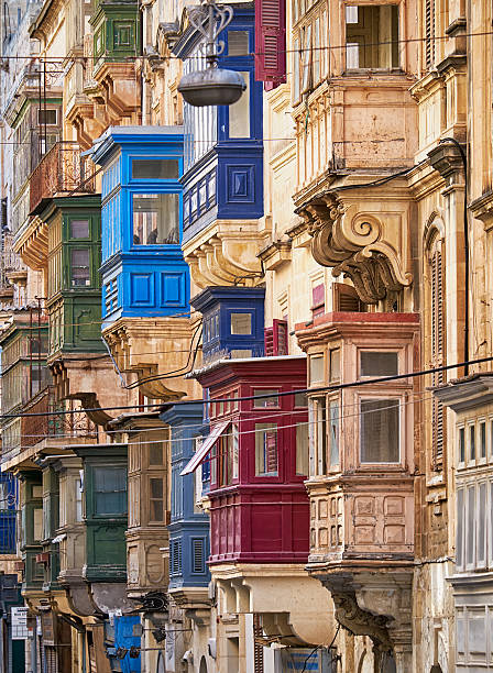 istock A view of the traditional maltese balconies, Valletta 544809062