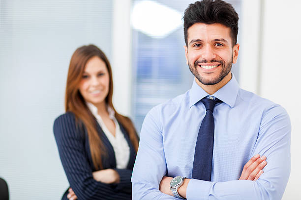 istock Business colleagues in an office 544810344