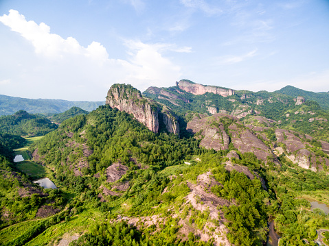 Beautiful scenery, China Danxia Mountain