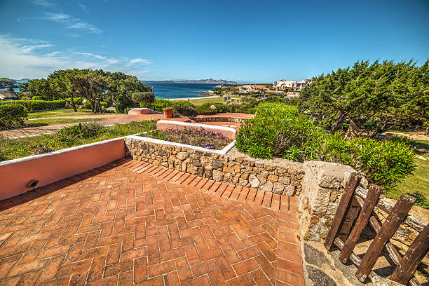 istock Patio by the sea in Sardinia 544965144