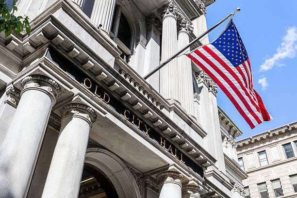 istock Old City Hall in Boston, Massachusetts 544965522
