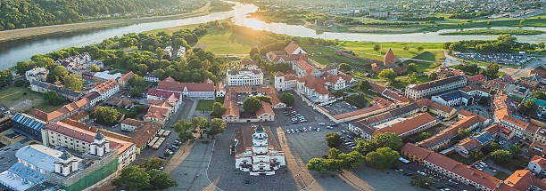 istock Aerial image of Kaunas city, Lithuania 544966294