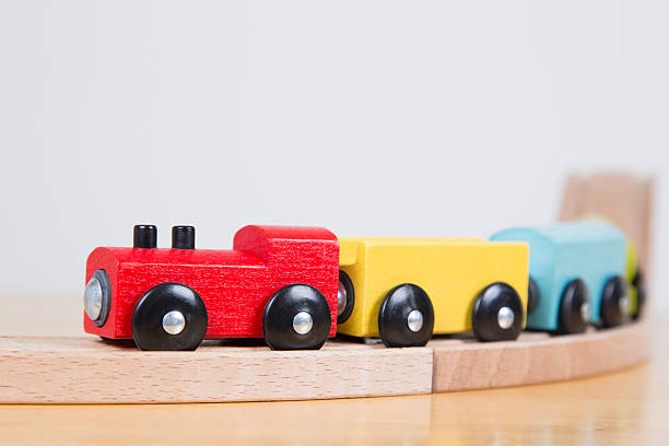 istock Close up of toy train 544969148