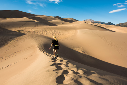 Sand dunes in New Mexico