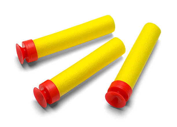 bekken infrastructuur haalbaar Three Sponge Darts Stock Photo - Download Image Now - Dart, Darts, Foam -  Material - iStock