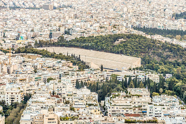 istock Athens, Greece cityscape from Mount Lycabettus 544982418