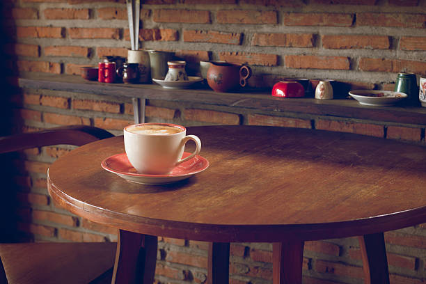 istock Coffee cup in coffee shop 544982638