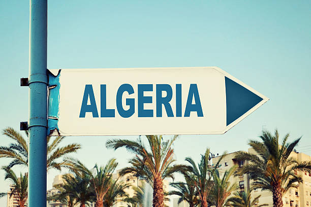 istock Algeria Road Sign 544985490