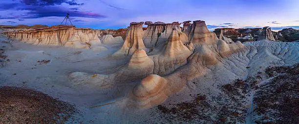 Photo of Bisti Badlands in New Mexico, USA