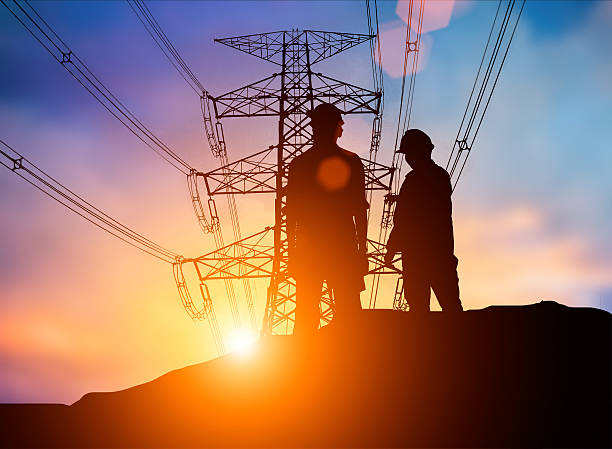 istock silhouette The young engineer was thinking to comply with enviro 544987016