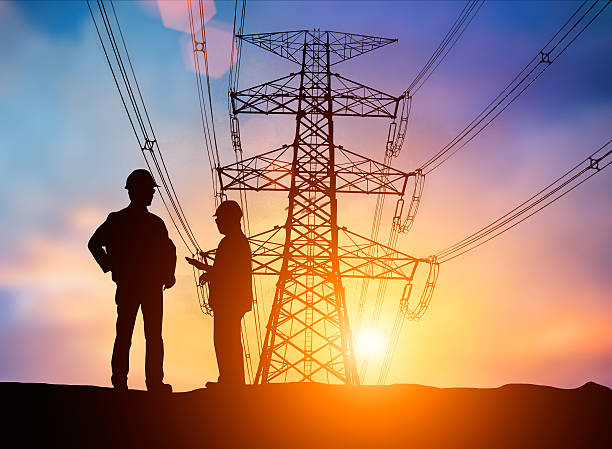 istock silhouette The young engineer was thinking to comply with enviro 544987162