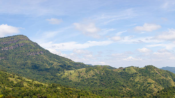 istock mountains under mist in the morning at Khao Kho 544987406