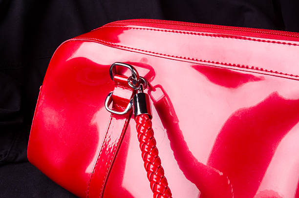 istock fittings on the leather hand bag 544988110