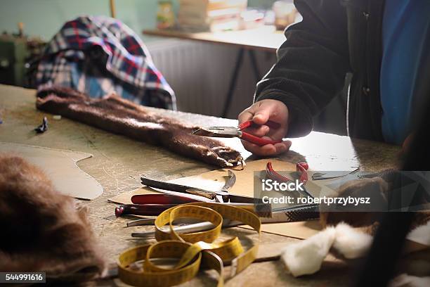 Workshop Studio Furrier Stock Photo - Download Image Now - Art And Craft, Arts Culture and Entertainment, Business Finance and Industry