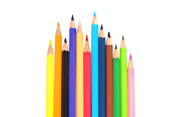 istock line of colored pencils 544991768
