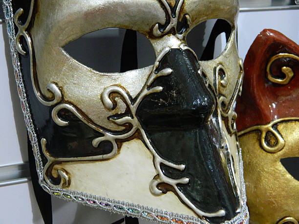 Venetian carnival mask. stock photo