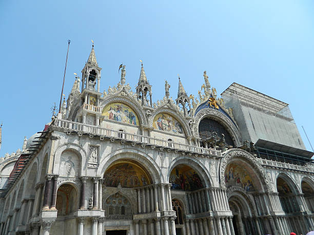 Basilica of San Marco stock photo