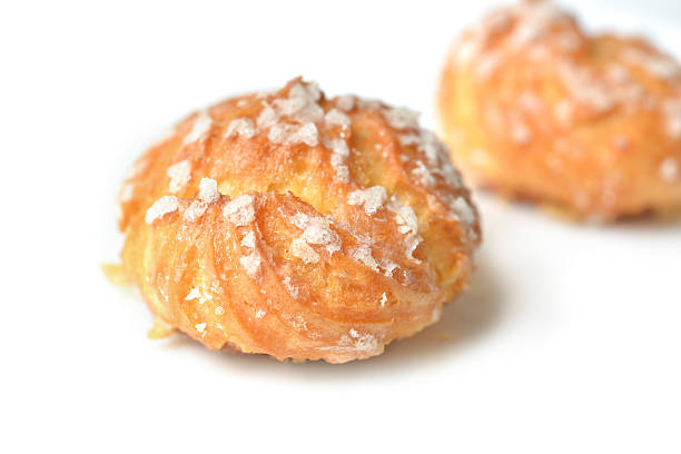 Chouquette, French pastry - close up