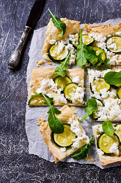 istock Homemade puff with zucchini 545089166