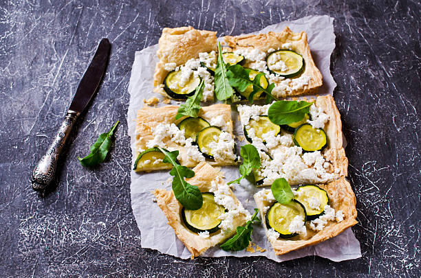 istock Homemade puff with zucchini 545089260