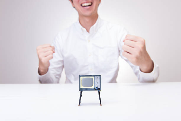 Asian men and TV
