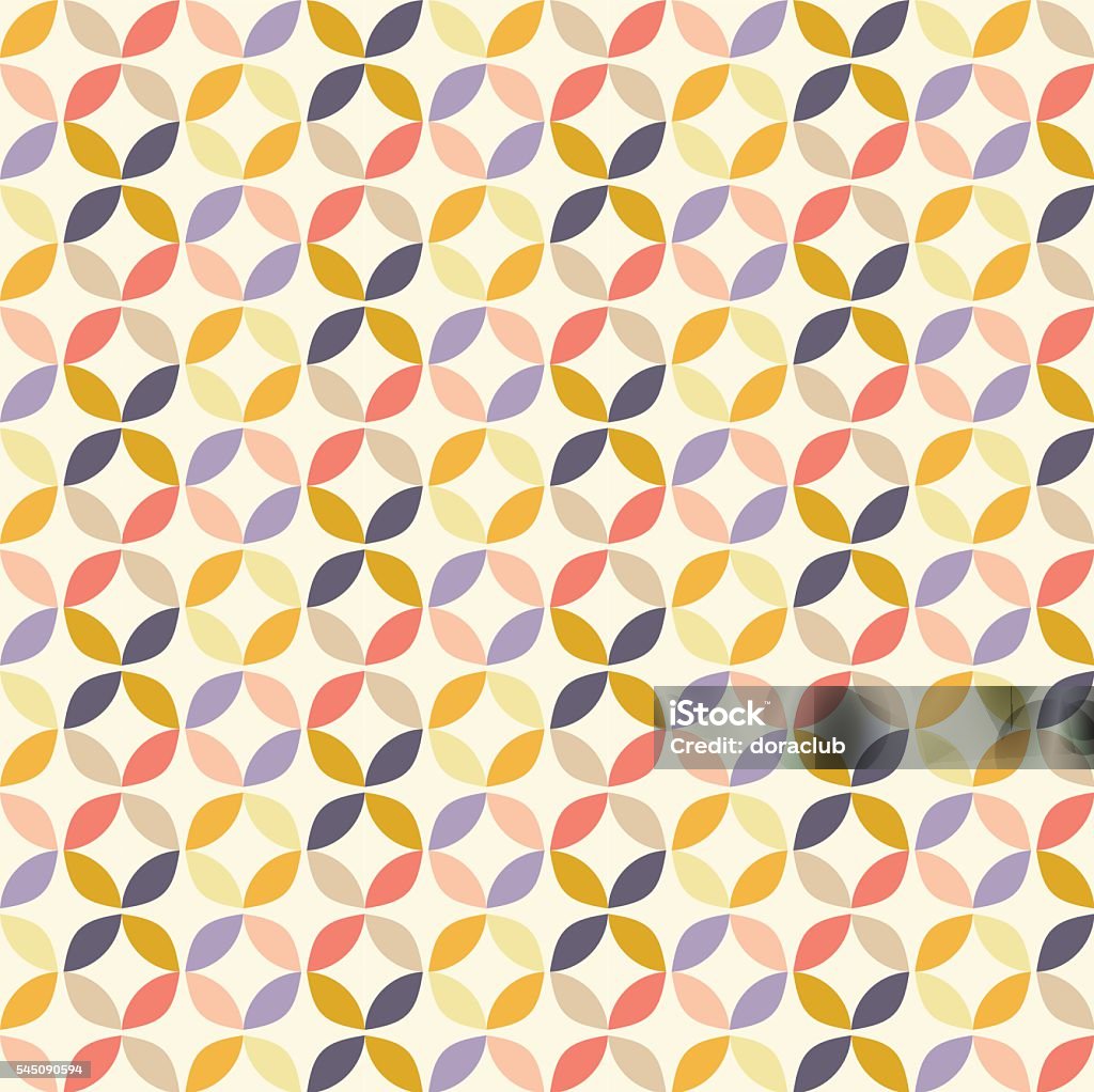 Vector Geometric Circle Pattern Background Stock Illustration ...