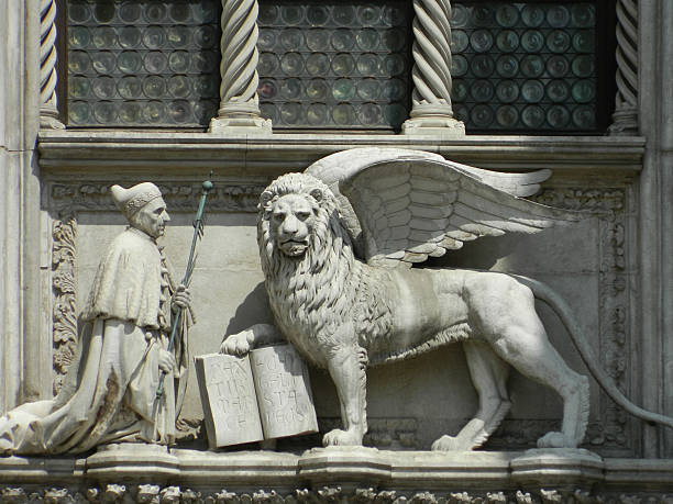 Italy Venice, The Lion of Venice, symbol of Venice