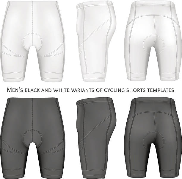 ilustrações, clipart, desenhos animados e ícones de shorts de bicicleta para homens. - cycling shorts