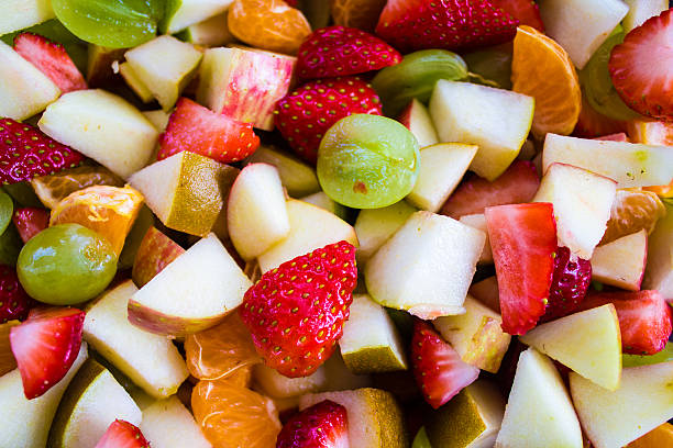 istock Closeup of Colorful Fruit Salad 545093424