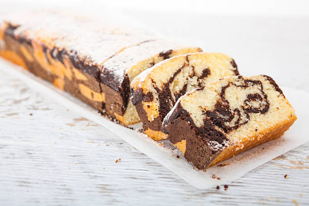 Marble cake - Homemade sweet dessert