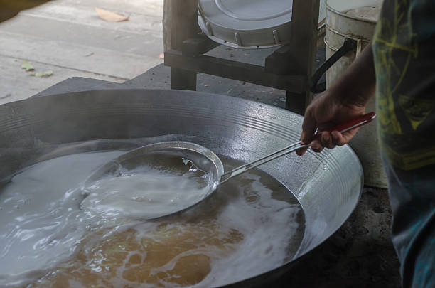 istock The coconut sugar traditional Thailand. Soft-focus image 545096224