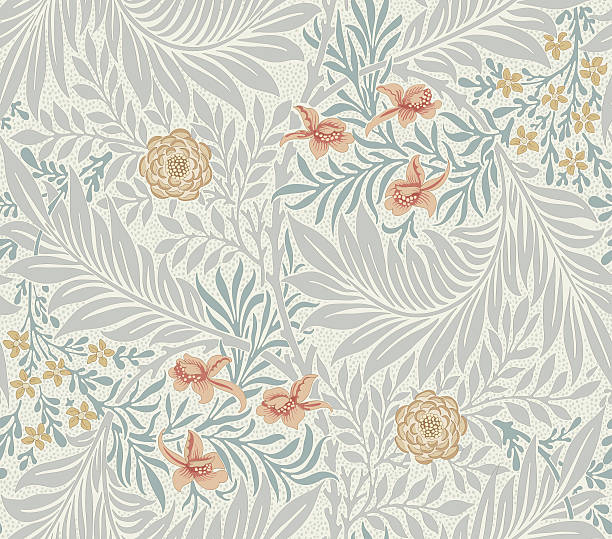 moderne blumen- nahtlose musterung für dein design. aufdruck auf textil. - backgrounds green pink silk stock-grafiken, -clipart, -cartoons und -symbole