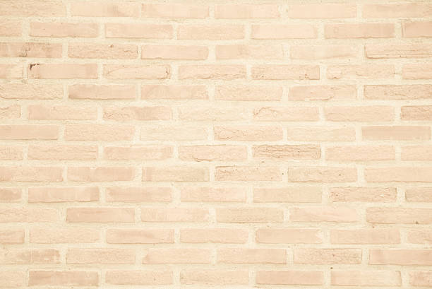 istock Beige grunge brick wall texture background 545098678
