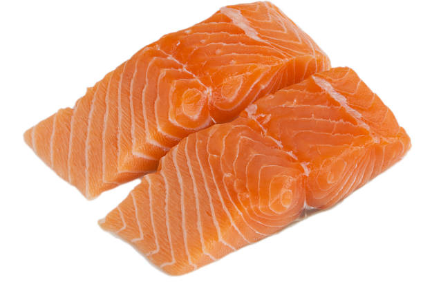 istock Slices of the fresh salmon 545110922