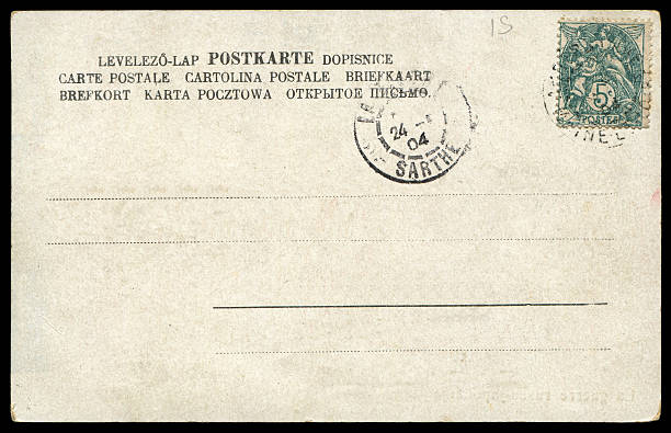 istock vintage French postcard background 545112474