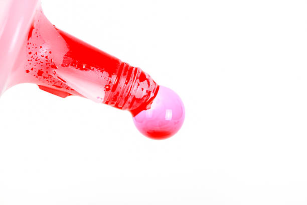 istock bottles of ink printer cartridges on white background. 545113386