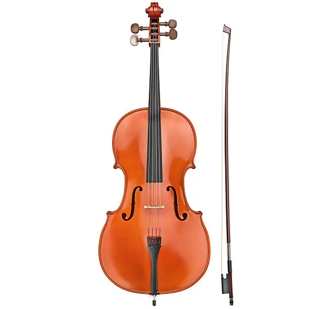 Photo of Cello classical, front view