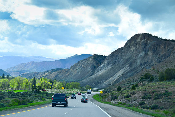 istock Driving on Interstate 70 from Denver to Utah 545115338