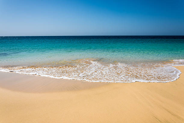 istock Beach with crystal clear water in Sal, Cape Verde 545115728