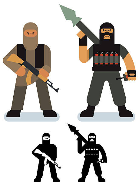 Cartoon Of A Terrorist Mask Stock Photos, Pictures & Royalty-Free Images -  iStock