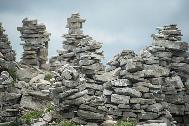 stone formation on top of hill