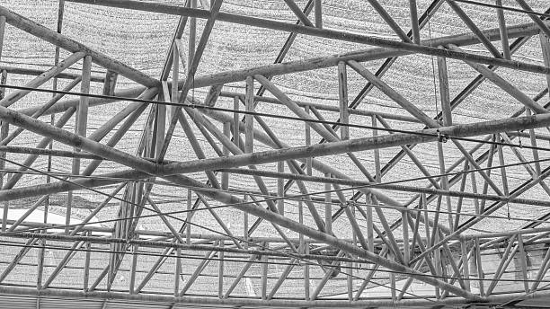 istock steel roof truss 545120256