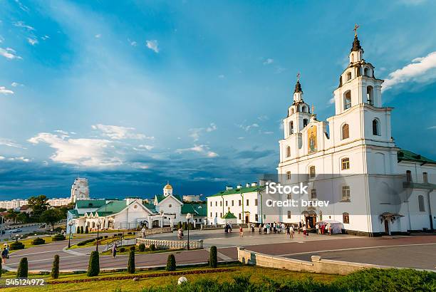 Photo libre de droit de Cathédrale Du Saintesprit Minsk Église Orthodoxe Principale Biélorussie banque d'images et plus d'images libres de droit de Biélorussie