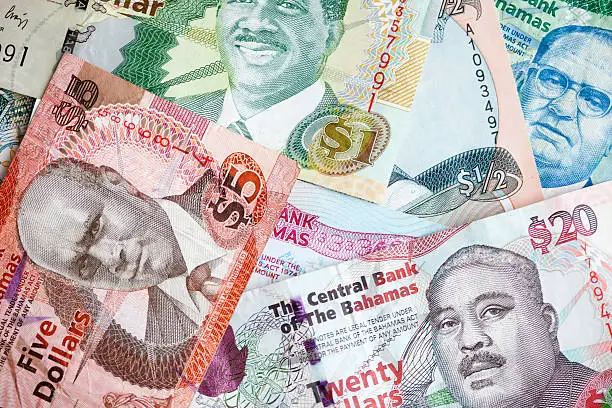 Photo of Bahamian Dollar Background